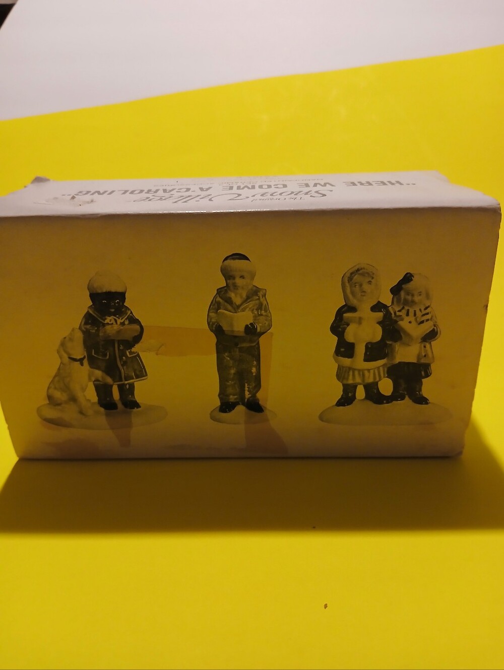 Dept. 56 Snow Village Here We Come A'Caroling. New In Box